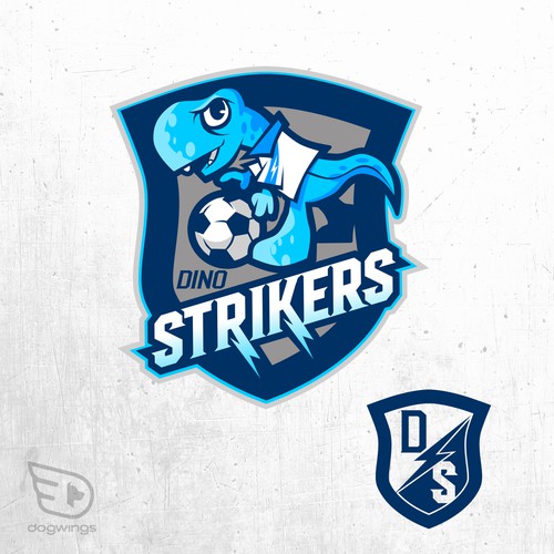 Soccer Logo Design by Dogwingsllc