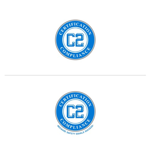 Organization Logo with a mission for safety + compliance Design by sunshine_design
