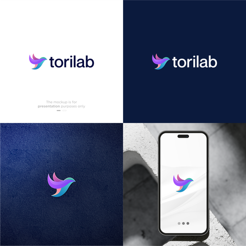 Design a stunning logo for TORILAB - AI hub center for both B2C and B2B Design by saugi