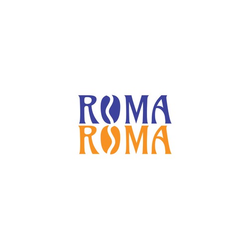 Roma Roma Logo Desing Diseño de Dudeowl