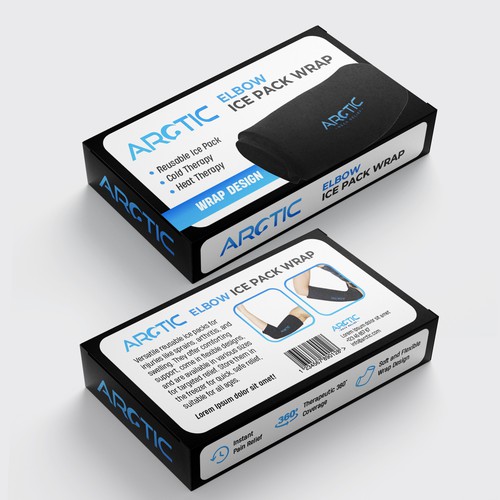Package Design for Cold Compression Ice Sleeve Design by SRGrafica