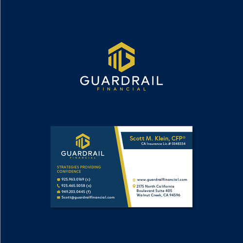 Brand Builders: The Guardrail Logo Competition Diseño de abdo4design