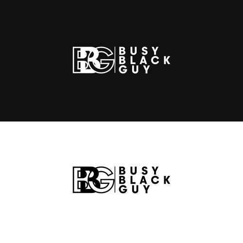 BusyBlackGuy Logo Contest Design by S H A Y
