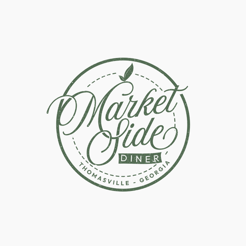 Vintage Farmers Market restaurant logo in South Georgia Design by zafranqamraa