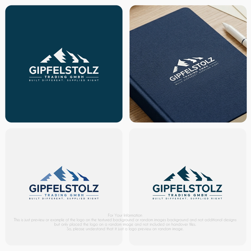 "Logo + Brand Manual für Gipfelstolz Trading GmbH" winning Product packaging