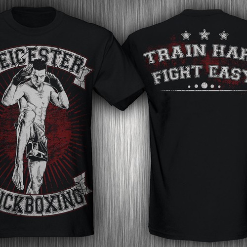 Leicester Kickboxing needs a new t-shirt design Diseño de jabstraight