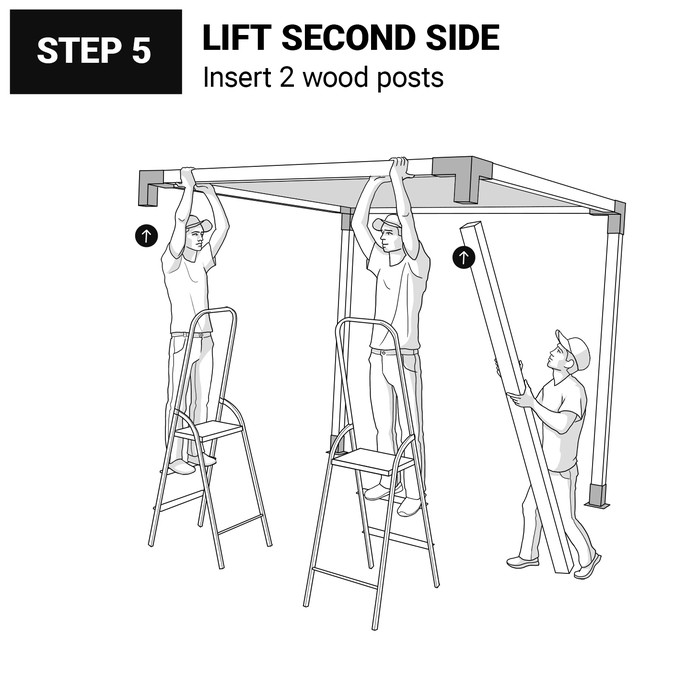 INSTRUCTION MANUAL (PERGOLA) - TOJA GRID INC. | Other art or ...