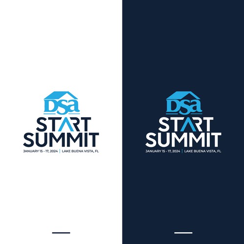 DSA Start Summit Logo Design by FYK23