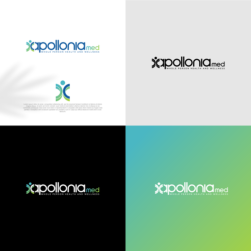 Logo - Where science meets nature. Whole human health Design by selodarma