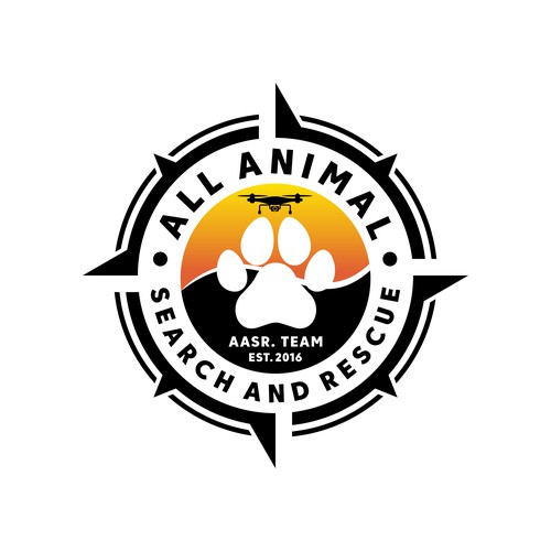 Brand refresh for an animal search and rescue group Design by EdRisk 99