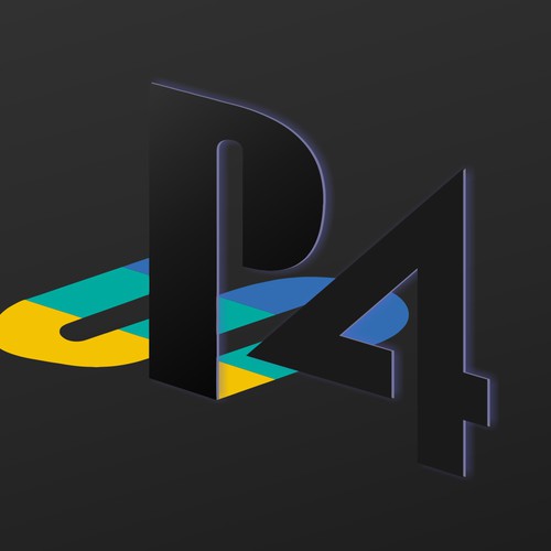 Community Contest: Create the logo for the PlayStation 4. Winner receives $500! Diseño de _psp_