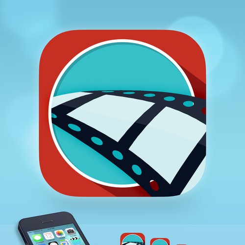 We need new movie app icon for iOS7 ** guaranteed ** Design por AdrianaD.