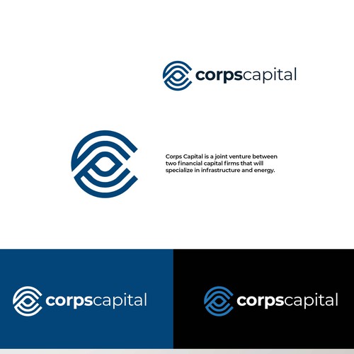 Logo for investment capital firm specializing in infrastructure and energy Design by Bea1990