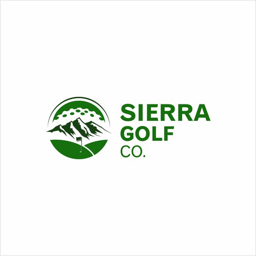 Captivating Golf Brand Logo Design Challenge for Sierra Golf Co - Showcase Your Creativity & Win Design by megaidea