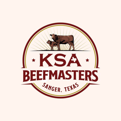 Design a Texas cattle ranch logo for a family owned business Diseño de Nadder