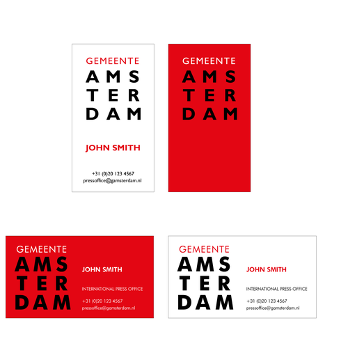 Community Contest: create a new logo for the City of Amsterdam Ontwerp door szjozef