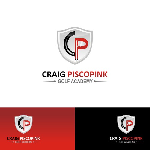 logo for Craig Piscopink Golf Academy or CP Golf Academy  Design von SeagulI