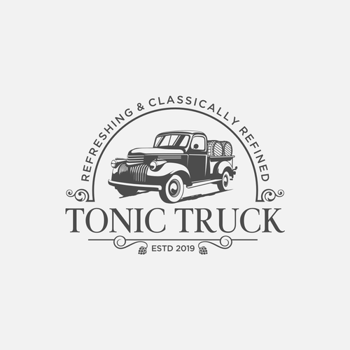 Design a Classy Upscale Logo for a Mobile Bar Service Truck Design by guinandra