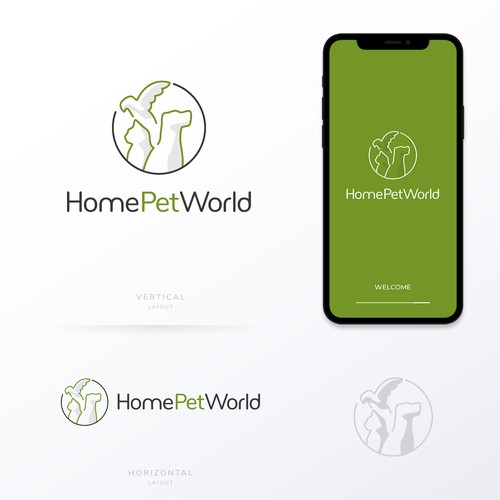 Brand for retail pet products Design by designing.infinity