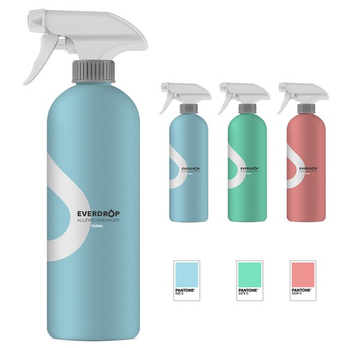 Premium Spray Bottle and Packaging for Cleaning Supplies Design réalisé par gs-designs