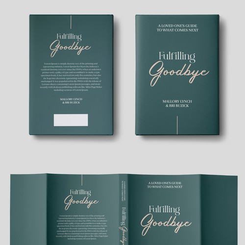 Funeral planning book cover Diseño de tumpa mistry