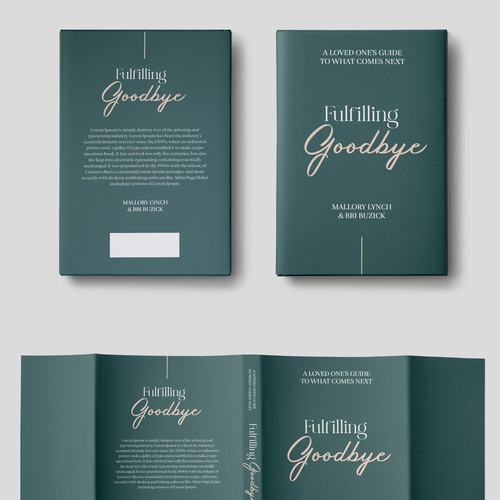 Funeral planning book cover Design by tumpa mistry