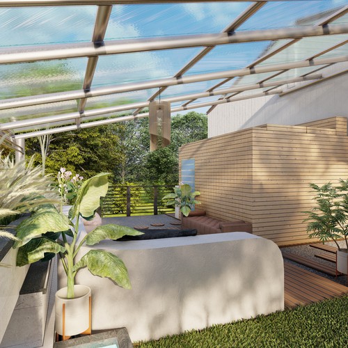 Ideation: Roof Top Terrace Design by BenTō.