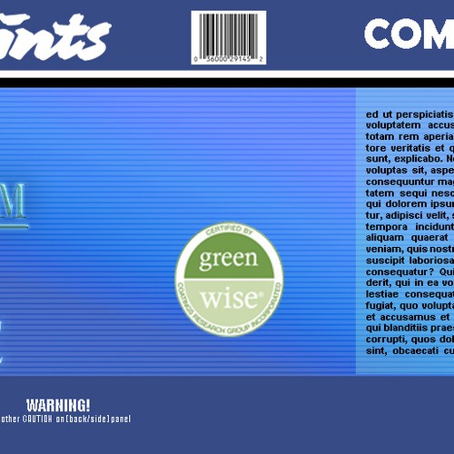 Design di Design a new Paint Can label for a Premium Paint! di Arkacaraka1