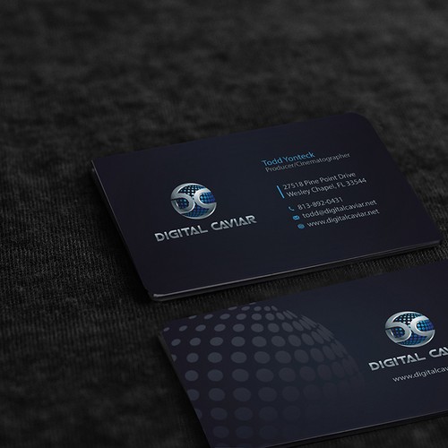 Create Business Cards for Digital Caviar Design by conceptu