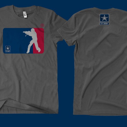 Help Major League Armed Forces with a new t-shirt design デザイン by GDProfessional