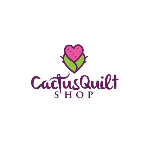 Design a logo for a modern quilt shop! Design by calendula