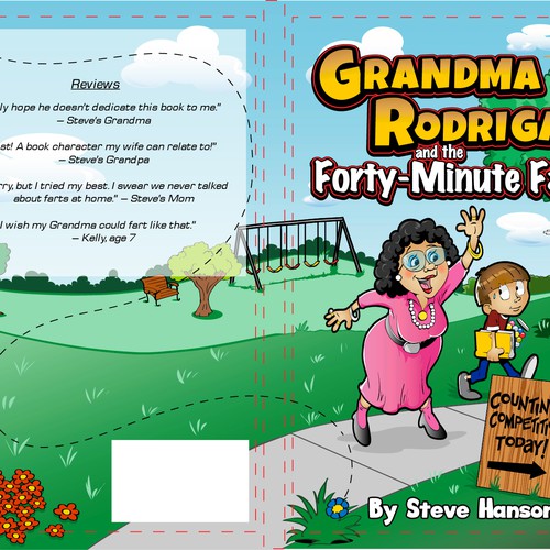 Children's Book Cover: Cartoon Grandma (ages 7-10, series) Design réalisé par pcarlson