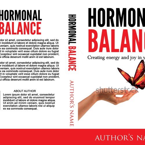 Cover Design for an Amazon Bestseller!Book Title "How to gain Hormonal
Balance" book Subtitle " Creating energy and joy  Design by Mila.