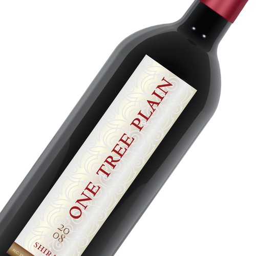 One Tree Plain wine label Ontwerp door TeaBerry