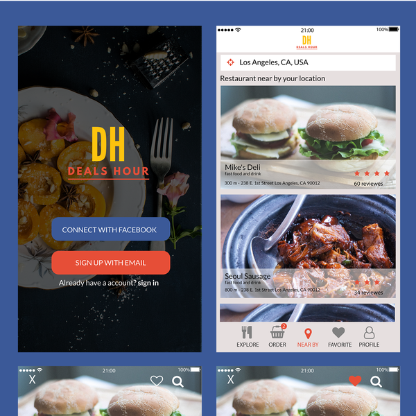 Design by baytheway titled "DEALS HOUR"