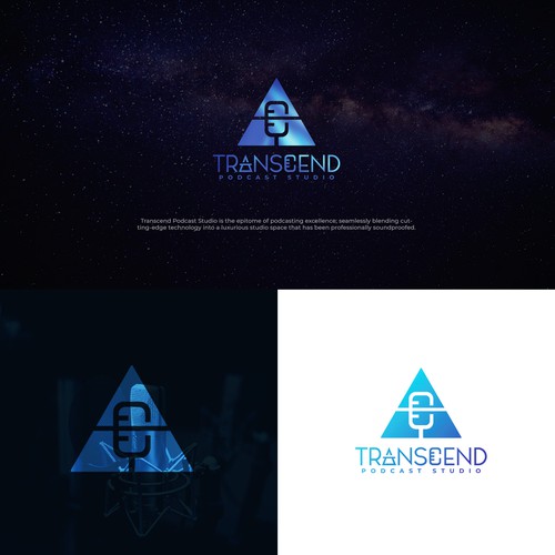 [CREATIVE] Logo design for Tampa's newest luxurious podcast studio and it's cutting-edge identity. Design by Agyahm°