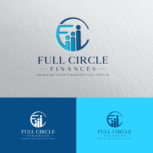 Simple but eye catching Full Circle logo for retirees Design von Unique V Designs