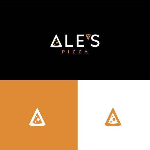 Diseño de Rebrend Ale's pizza (Pizzeria da asporto) de HadiArts