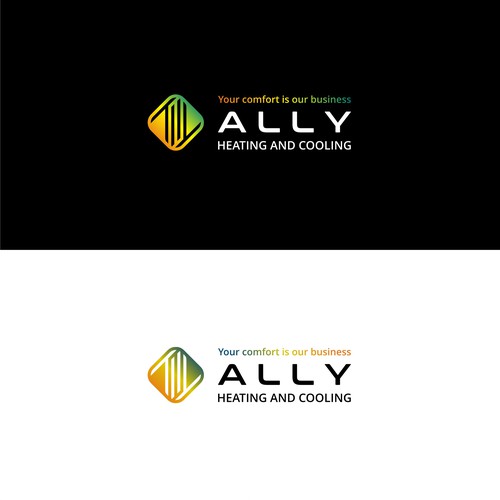 Designs | Abstract heating & cooling logo that looks great on a vehicle ...