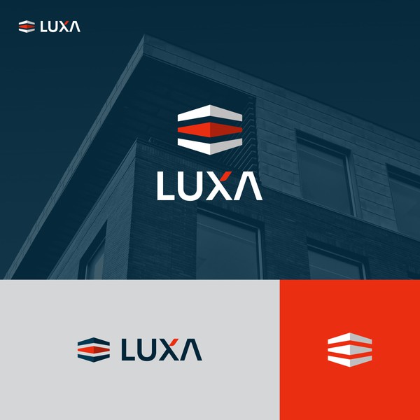 Luxa logo design