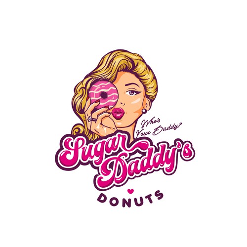 SUGAR DADDY DONUTS LOGO CONTEST Design by nindadian