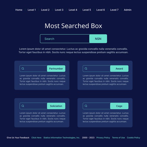 Website Search Page Design by Ajmir Sharif