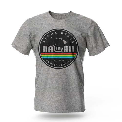 Maui - Hawaii Hostel looking for retail merch design! Design by Bee Man