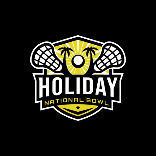 Holiday Bowl Logo Design by Elleve