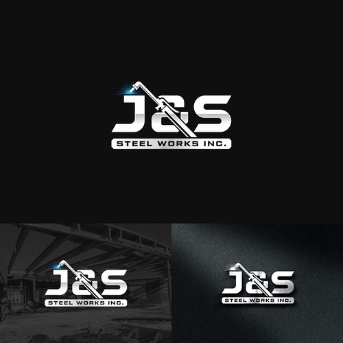 Welding shop fabrication logo Design by Lyna✎