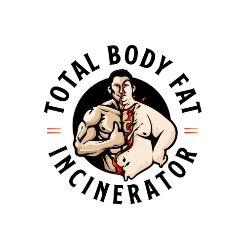 Design a custom logo to represent the state of Total Body Fat Incineration. Design por Angkol no K