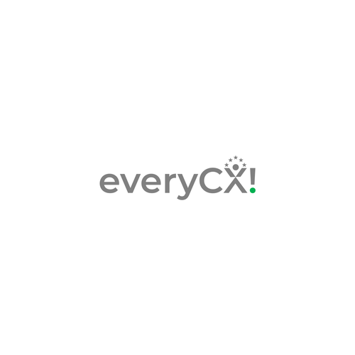 EVERY CX (Customer experience) logo for international SaaS product. Diseño de goes@rto