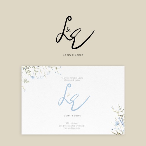 Wedding Monogram Logo Design by fayastata77