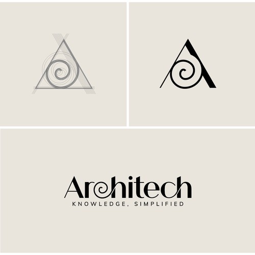 Brilliant logo required for knowledge oasis in an age of cognitive overload! Design by Giunise