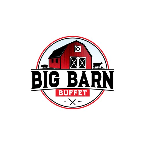 Create A Logo For Big Barn Buffet! Design by Lucro